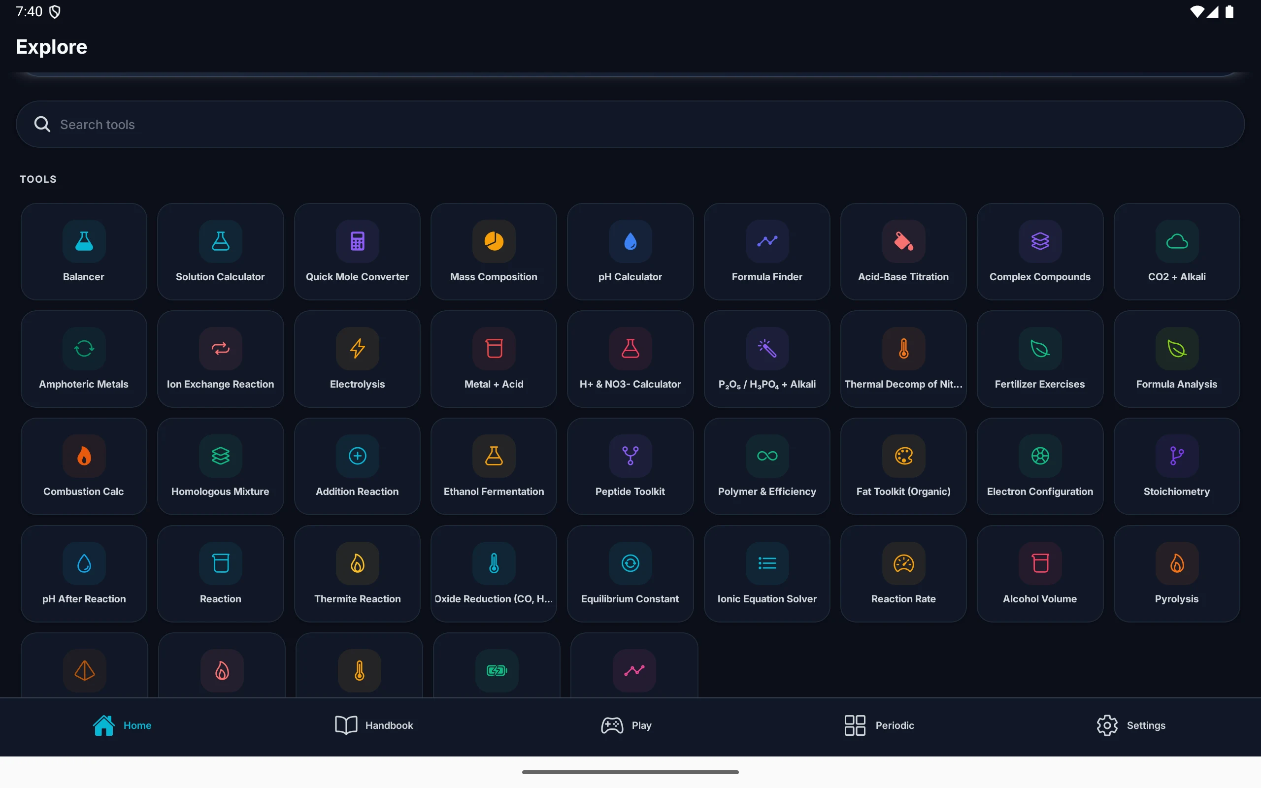 ChemCalc Pro: Chemistry Solver screenshot