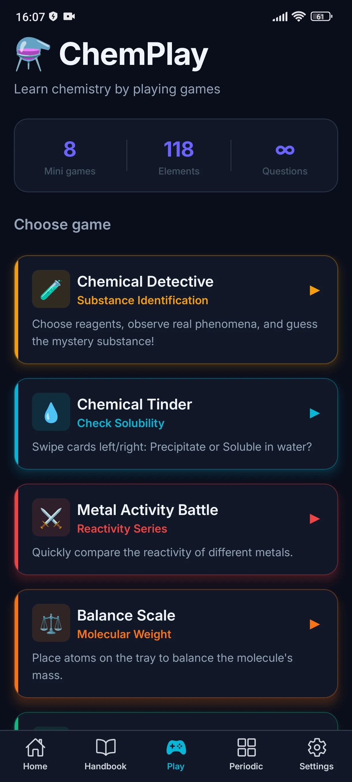 ChemCalc Pro: Chemistry Solver screenshot